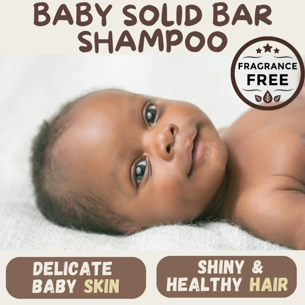 TINOQ Baby Shampoo and Body Wash | Baby Soap and Shampoo | Bar Soap | Organic Baby Wash for Sensitive Skin | Natural Baby Body Wash | with Shea Butter  Coconut Oil Fragrance-Free | No Plastic 3 Pack
